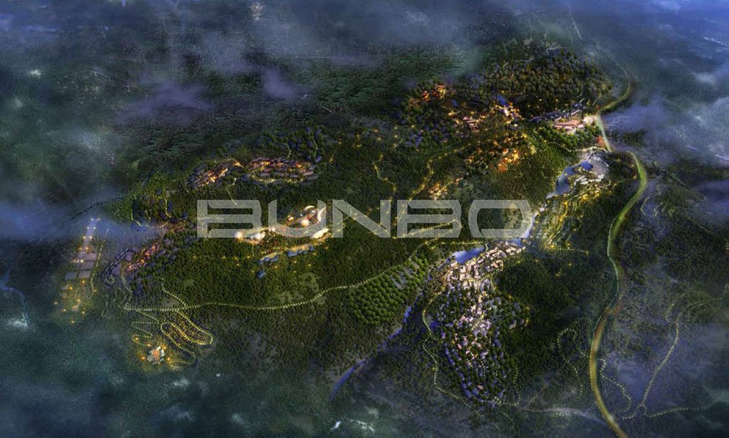 绿地峨眉半山旅游区规划图