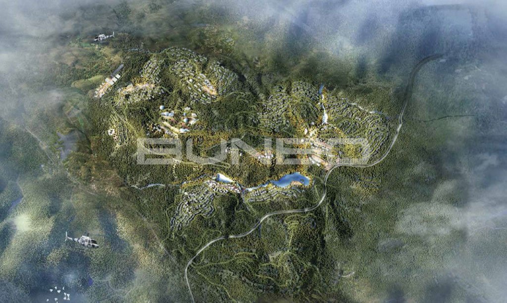 绿地峨眉半山旅游区规划图