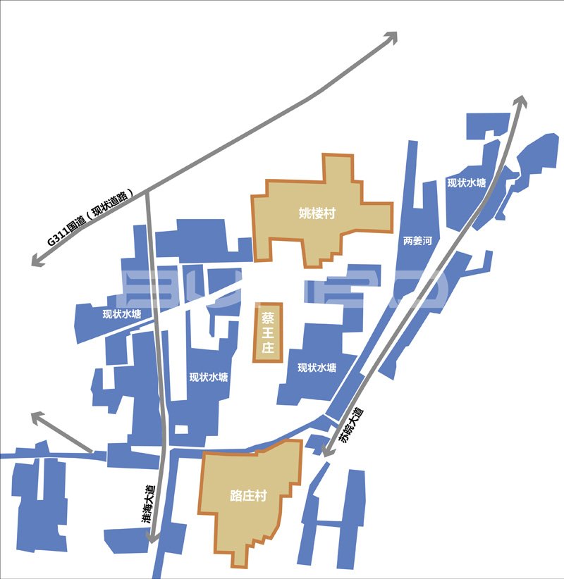 绿地段园小镇座落