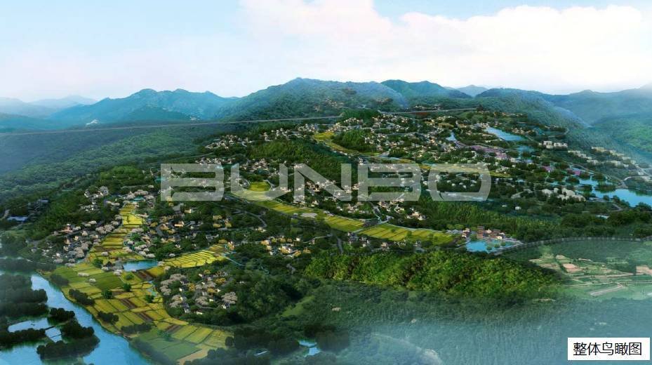 德清融创莫干溪谷文旅小镇原规划