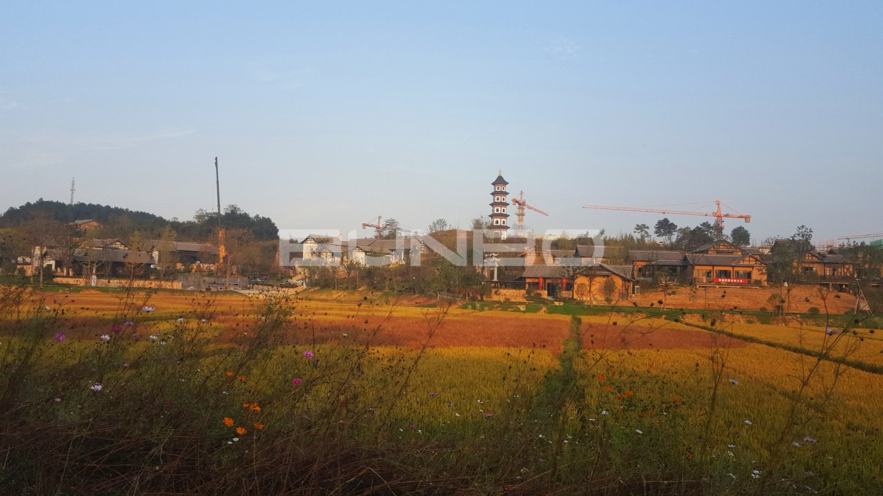 德清融创莫干溪谷文旅小镇实景图