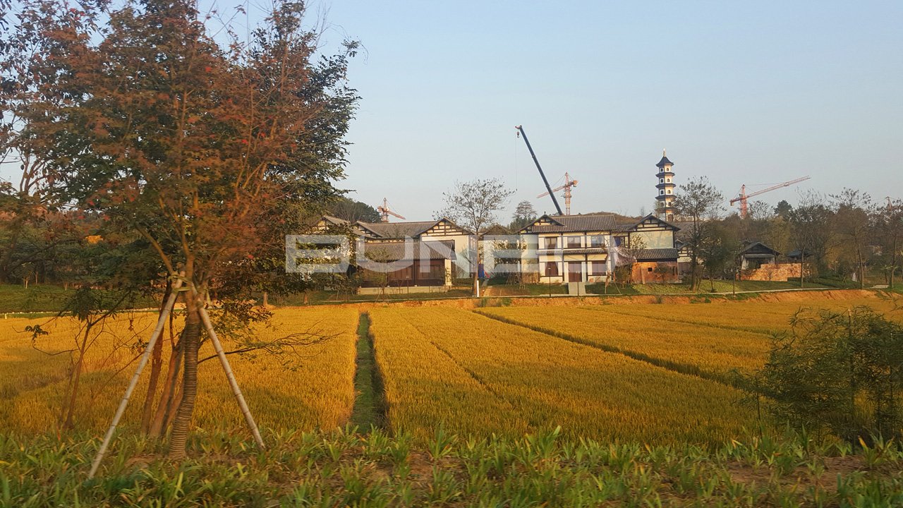 德清融创莫干溪谷文旅小镇实景图