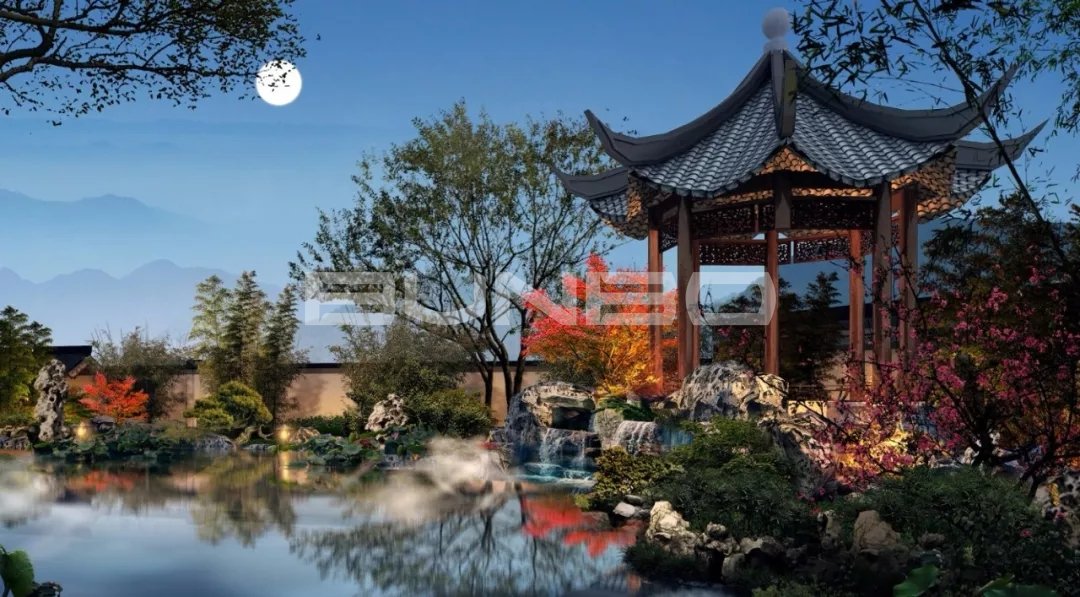 上饶灵山工匠小镇十里风荷实景图