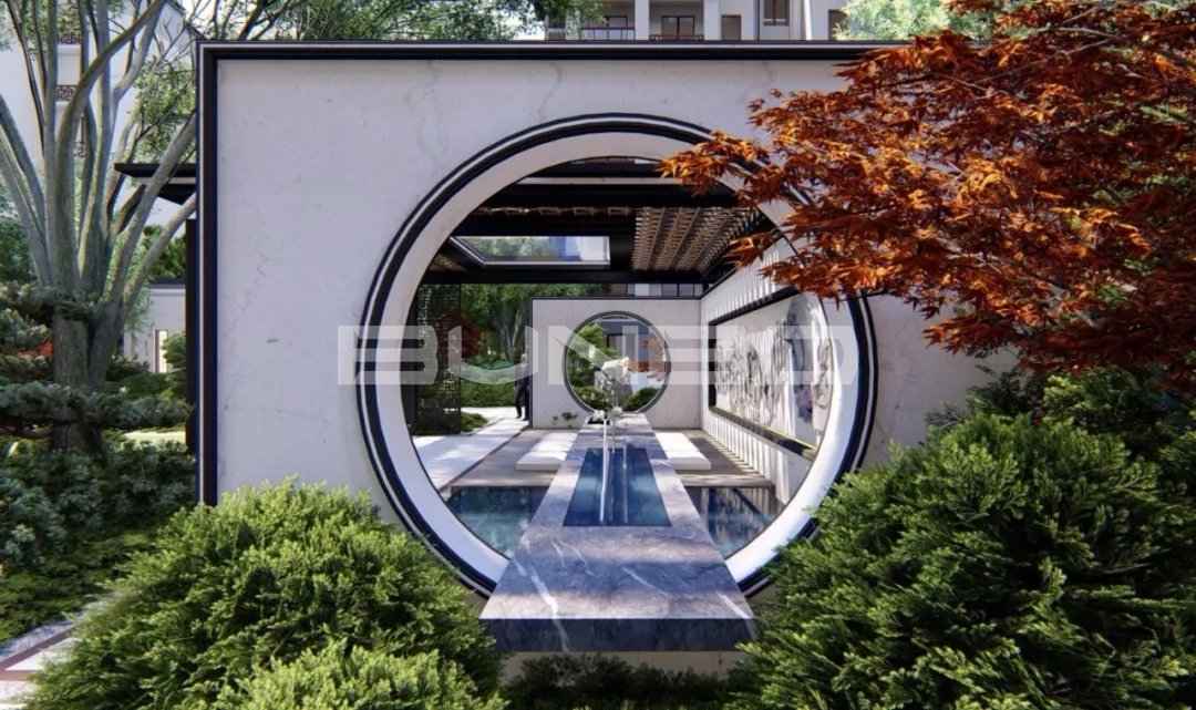 上饶灵山工匠小镇十里风荷实景图