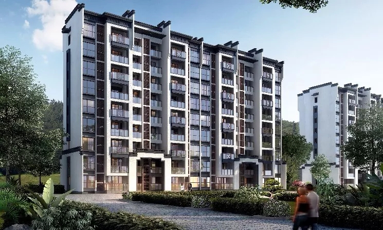 上饶灵山工匠小镇十里风荷效果图