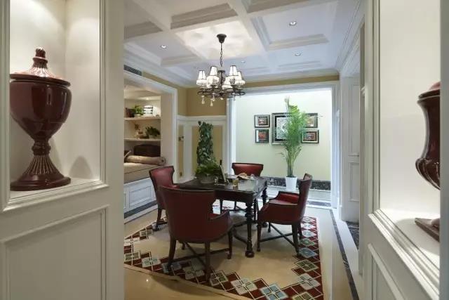 绿城白沙湾玫瑰园美式别墅样板房实景欣赏