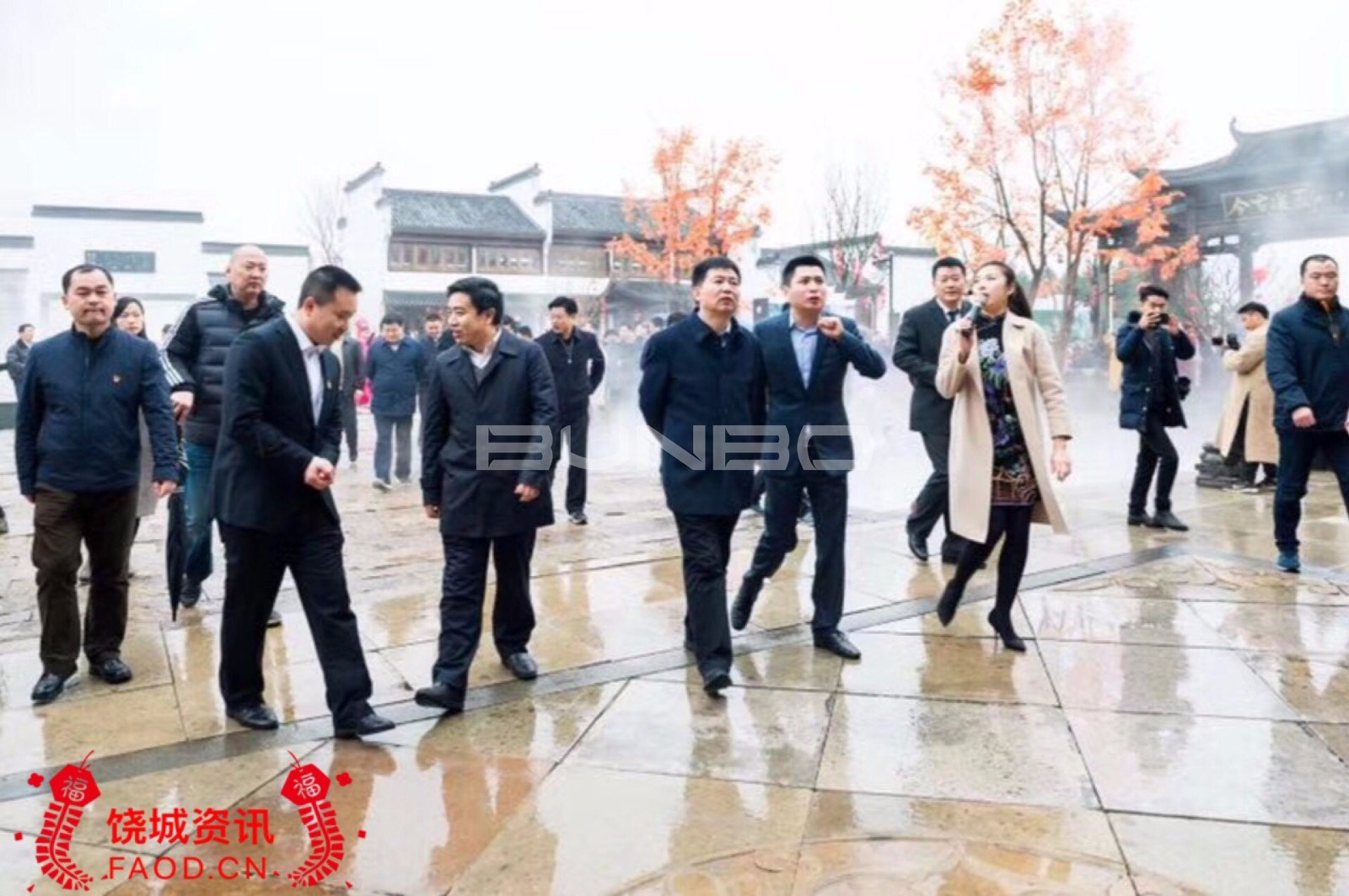 上饶市委书记马承祖全市经济巡查组莅临翼天灵山工匠小镇