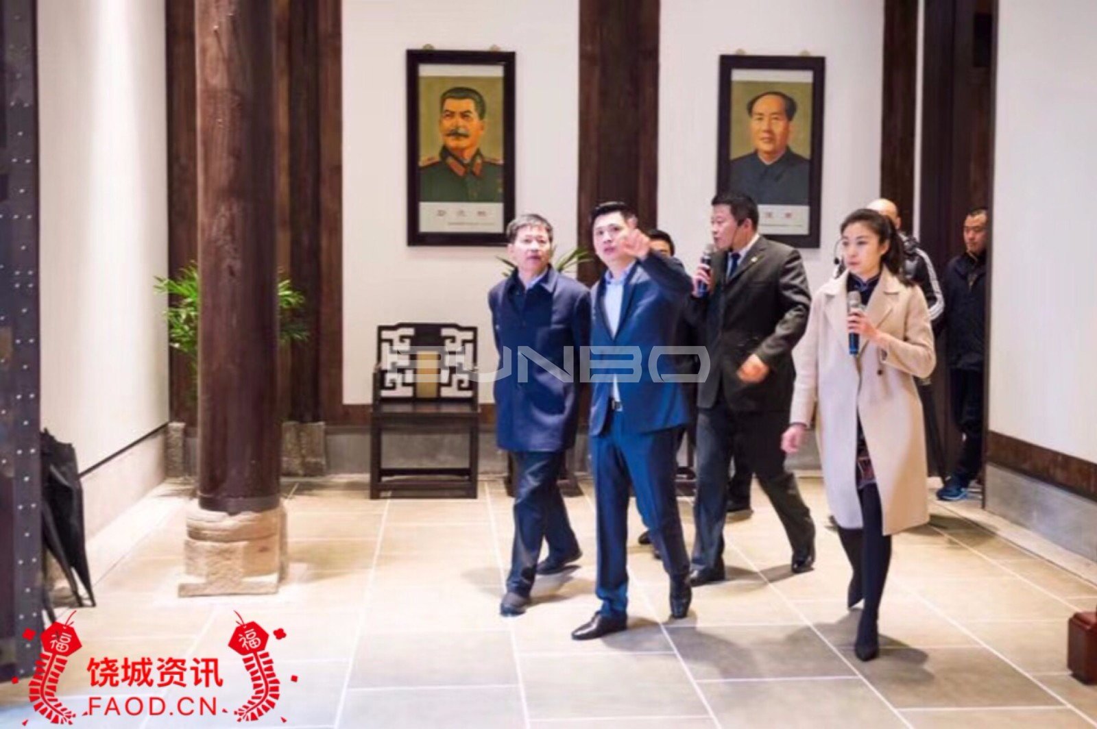 上饶市委书记马承祖全市经济巡查组莅临翼天灵山工匠小镇