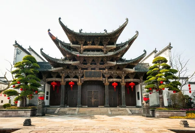 槠溪老街实景图