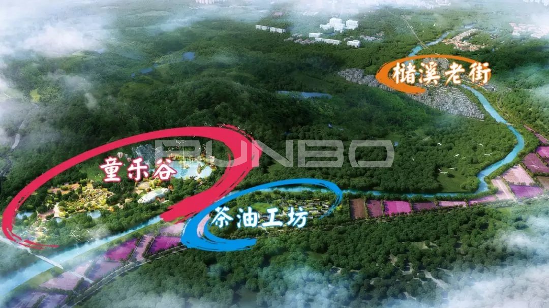 灵山工匠小镇总体规划图