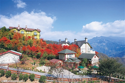 台湾清境农场的民宿