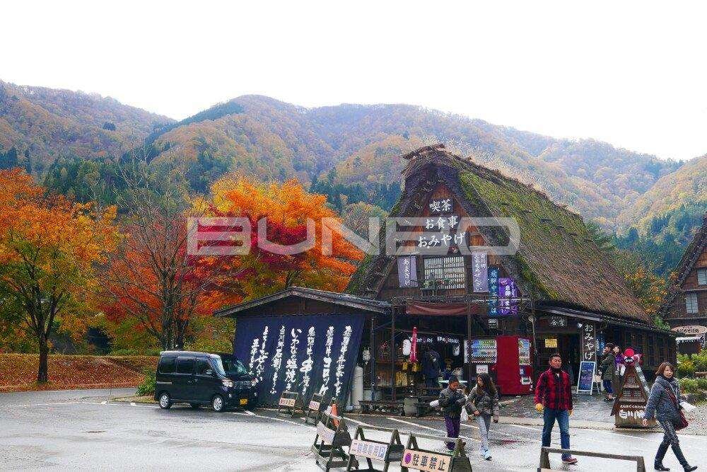 日本岐阜县白川乡合掌村