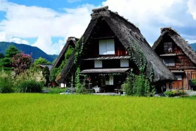 日本岐阜县白川乡合掌村