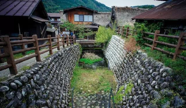 美丽乡村日本白川乡合掌村