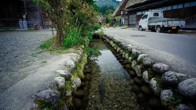 美丽乡村日本白川乡合掌村