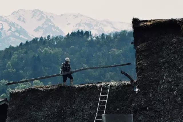 美丽乡村日本白川乡合掌村