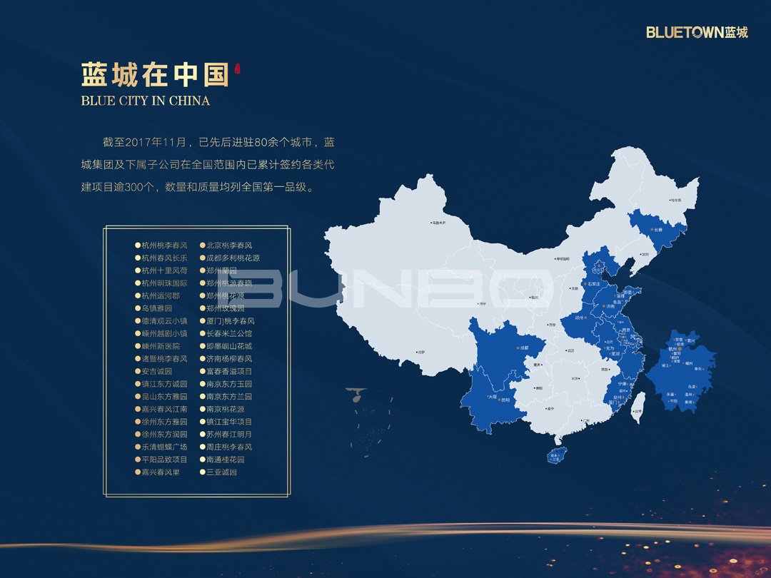 蓝城二代高层线上线下广告