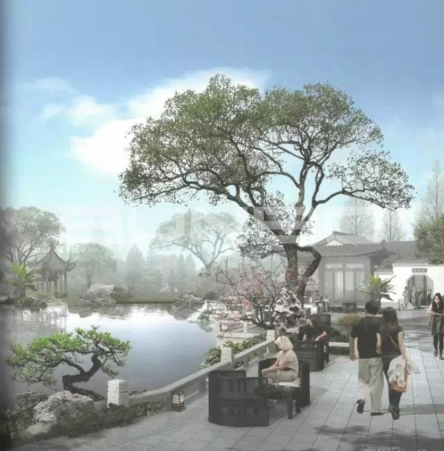 蓝城小镇的边界