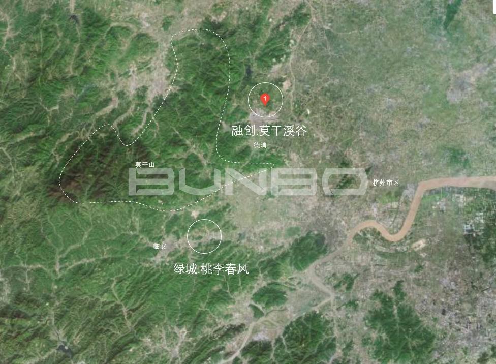 融创莫干溪谷区位