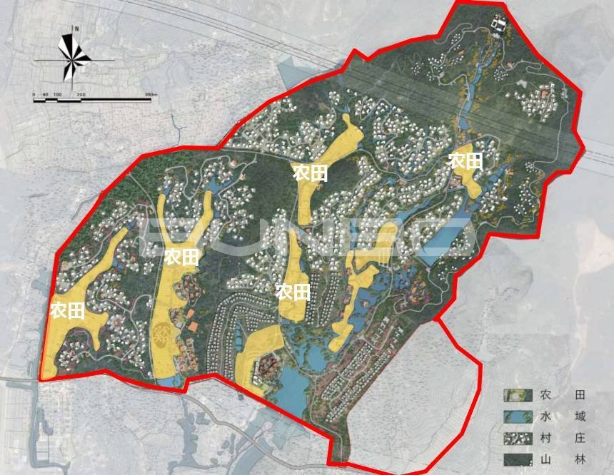 融创莫干溪谷规划设计图