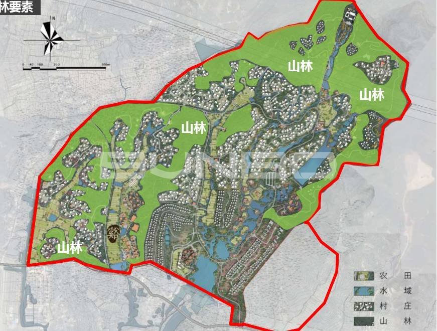 融创莫干溪谷规划设计图