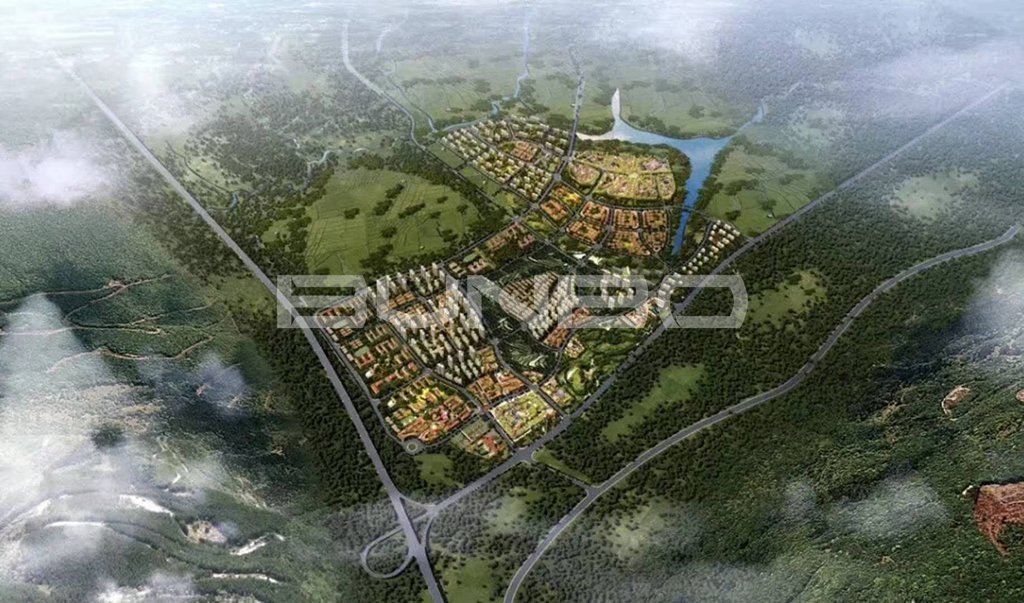 绿地安南小镇效果图