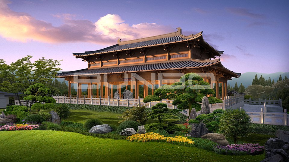 连云港班庄文旅小镇效果图