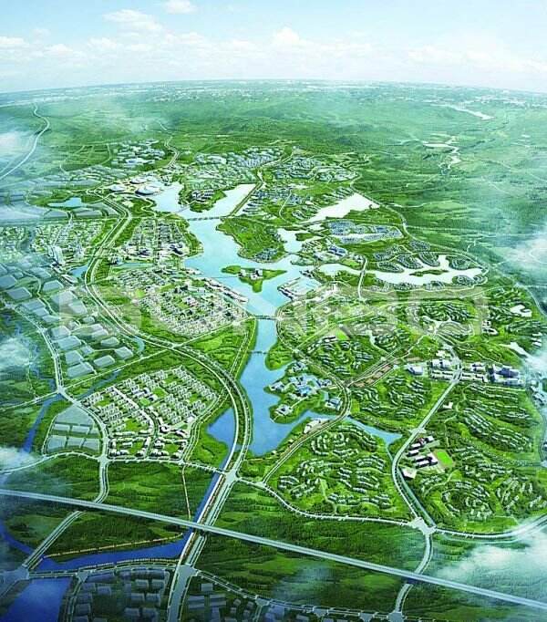 龙母河生态新城总体规划