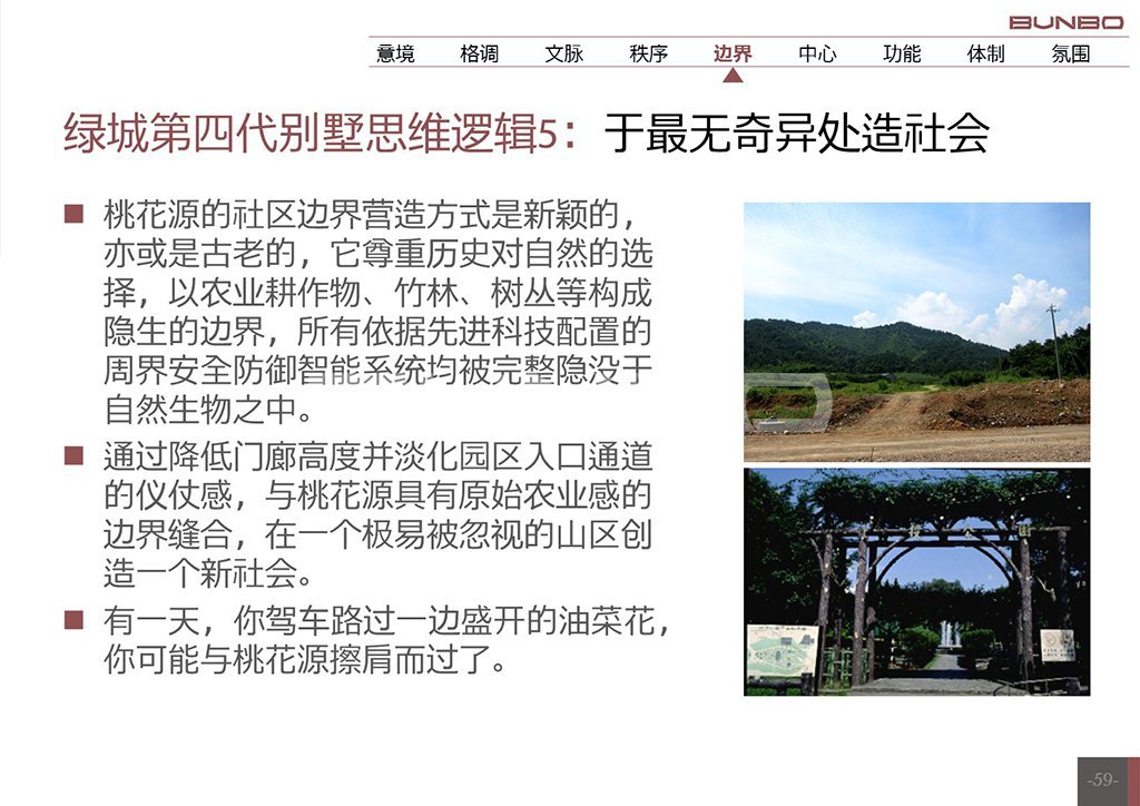 绿城安吉桃花源概念初论