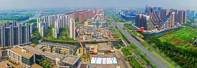 绿地花桥产业小镇绿地21城实景