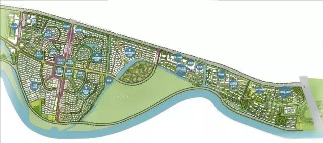 绿地花桥产业小镇绿地21城规划图