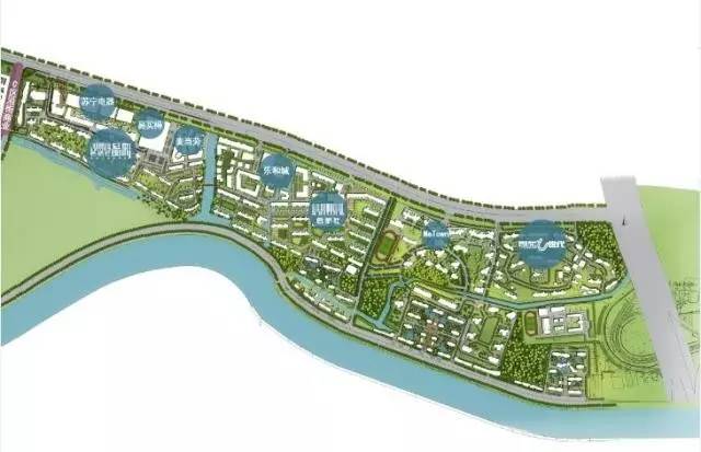 绿地花桥产业小镇绿地21城规划图