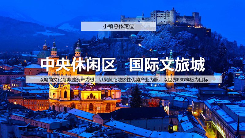 绿城安义特色产业小镇概念构想