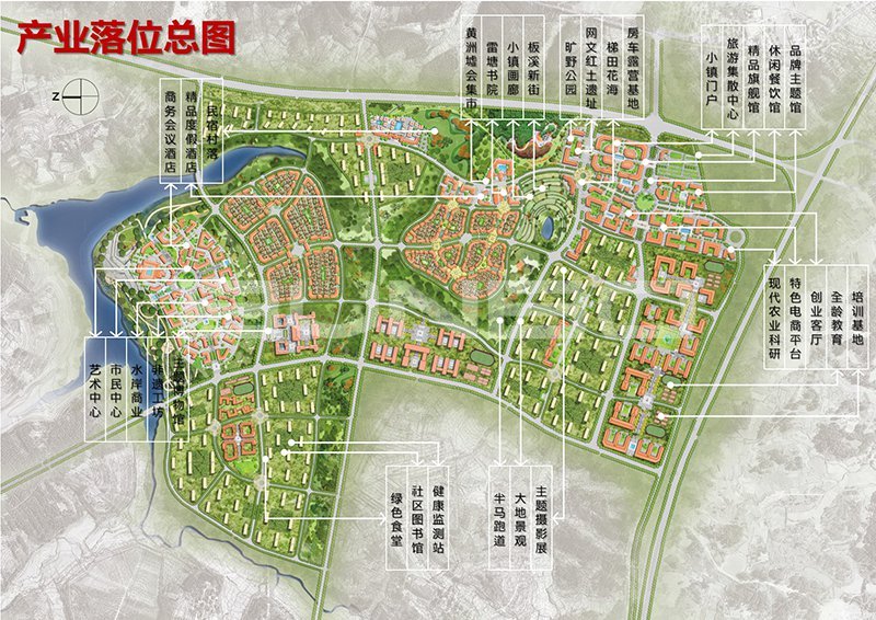 绿城安义特色产业小镇概念构想