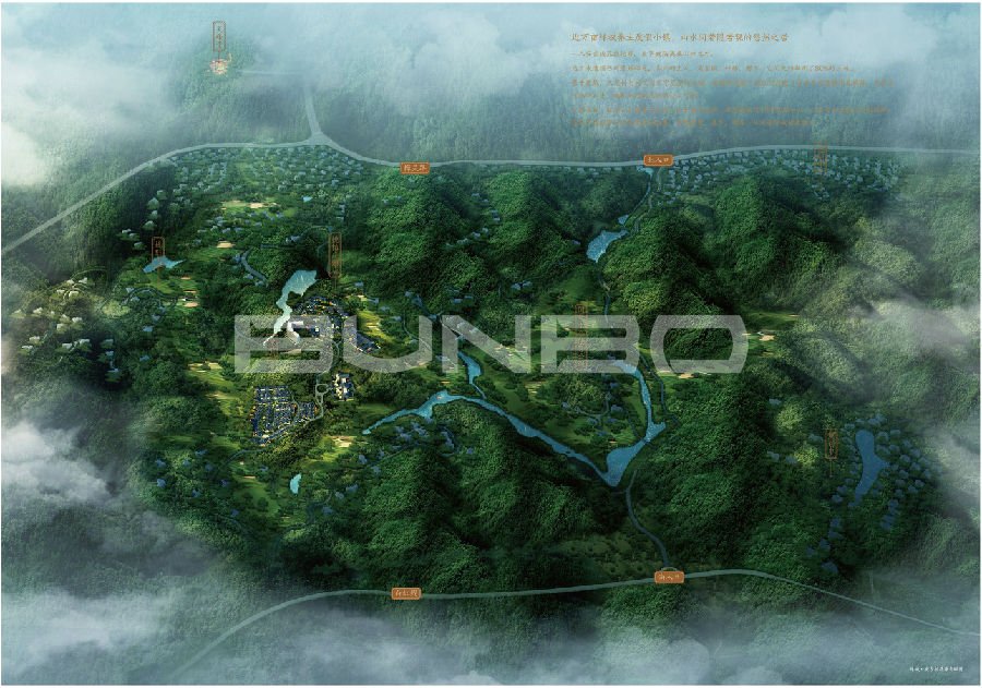 绿城·安吉桃花源效果图