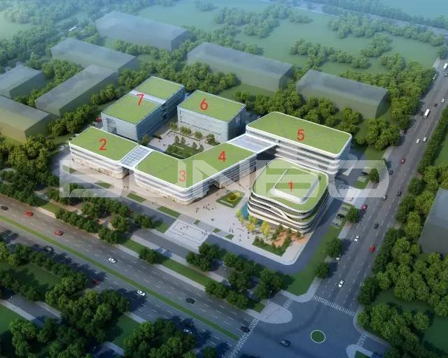 科技孵化园效果图