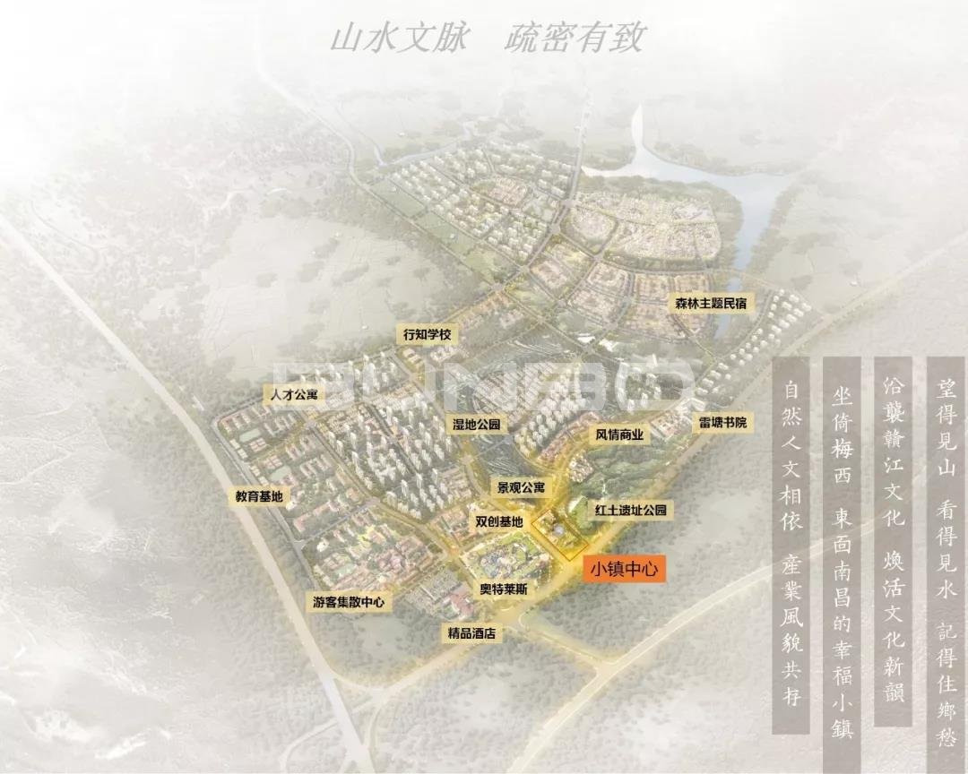 安南小镇规划图