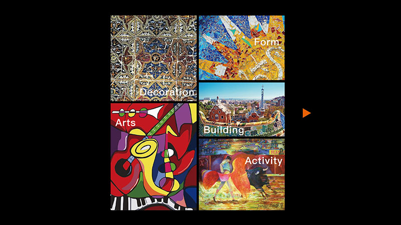 小镇符号来源于西班牙艺术