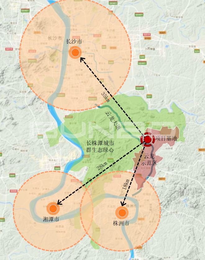 绿地21城项目区位