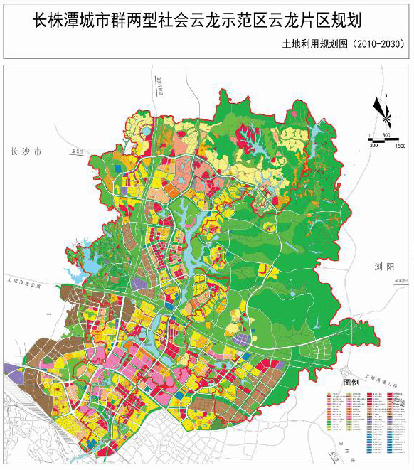 龙母河生态新城总体规划