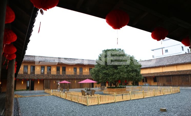 上饶白眉茶谷小镇