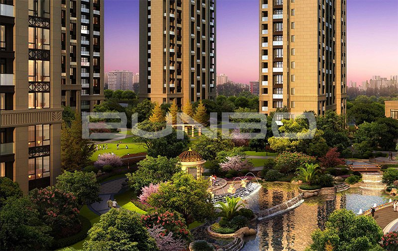 杭州百翘香江效果图