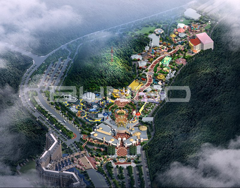 安吉HelloKitty乐园效果图