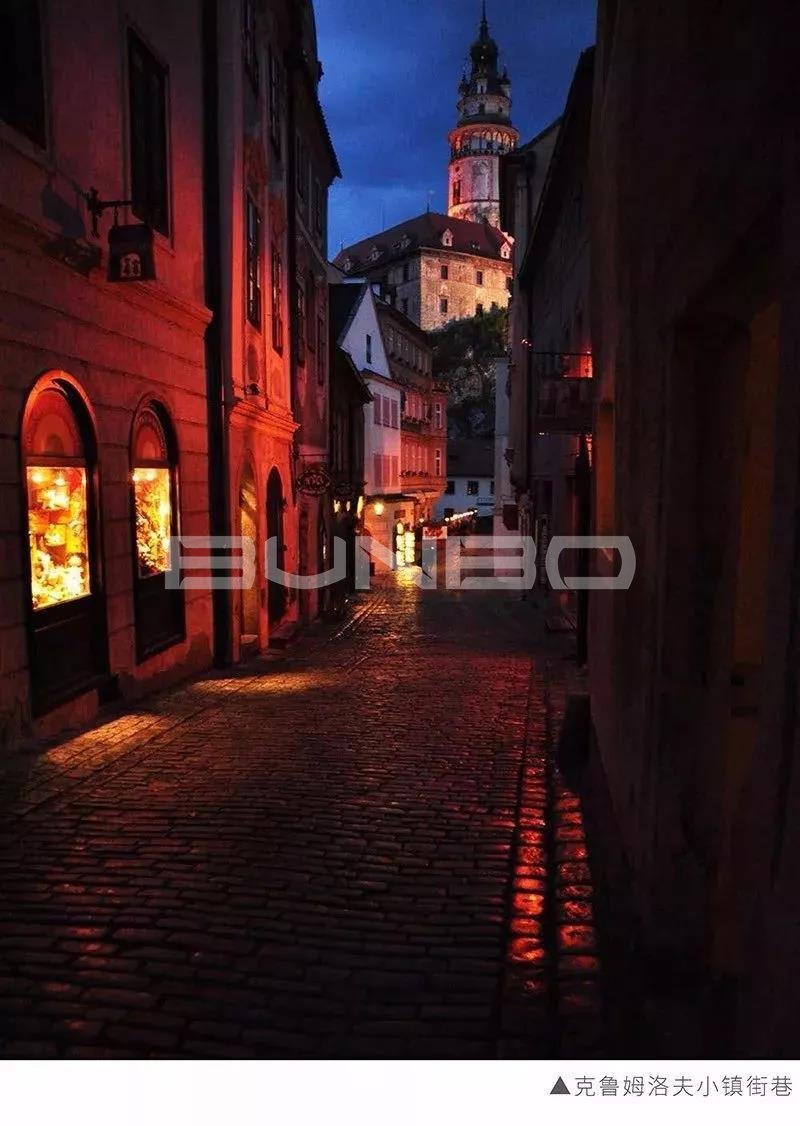 克鲁姆洛夫的街巷