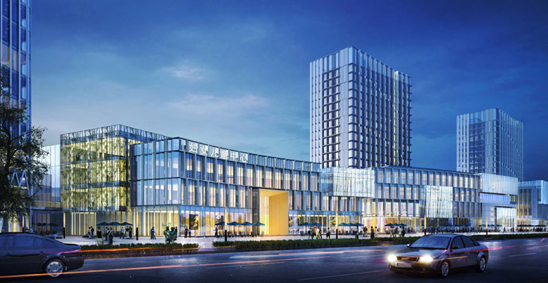 安吉凤凰中心广场