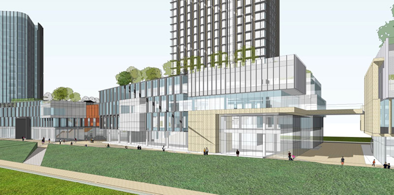 安吉凤凰中心广场