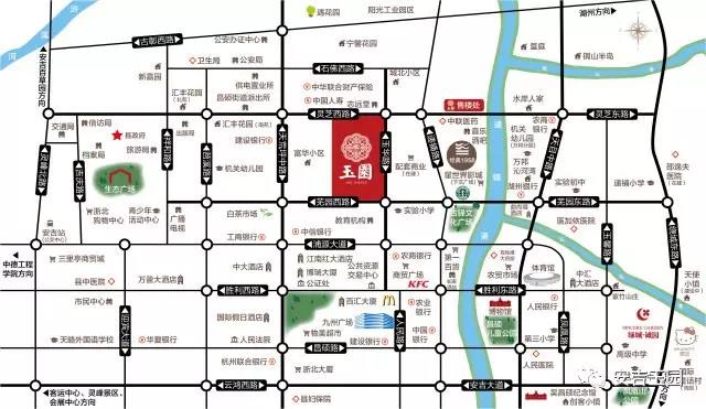 玉园区位效果图