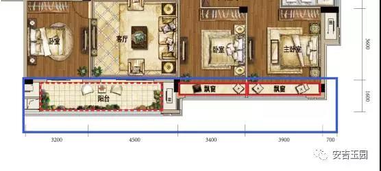 164㎡玉园经典五房户型