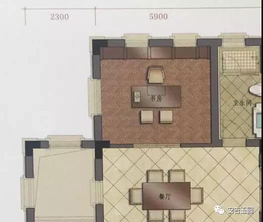 164㎡玉园经典五房户型