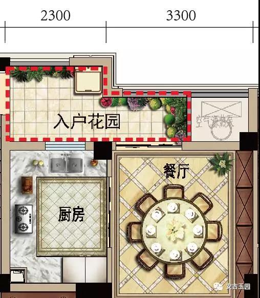 120㎡玉园大三房经典户型